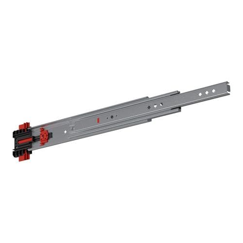 Thanh ray trượt bi mở rộng vượt toàn phần với cơ chế khóa liên động và chống nghiêng FULTERER FR 5619 OE ECD 650, chiều dài 650mm Thanh ray trượt bi mở rộng vượt toàn phần với cơ chế khóa liên động và chống nghiêng FULTERER FR 5619 OE ECD 650, chiều dài 650mm